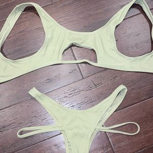 NEVER WORN somerfield swim cutout bikini